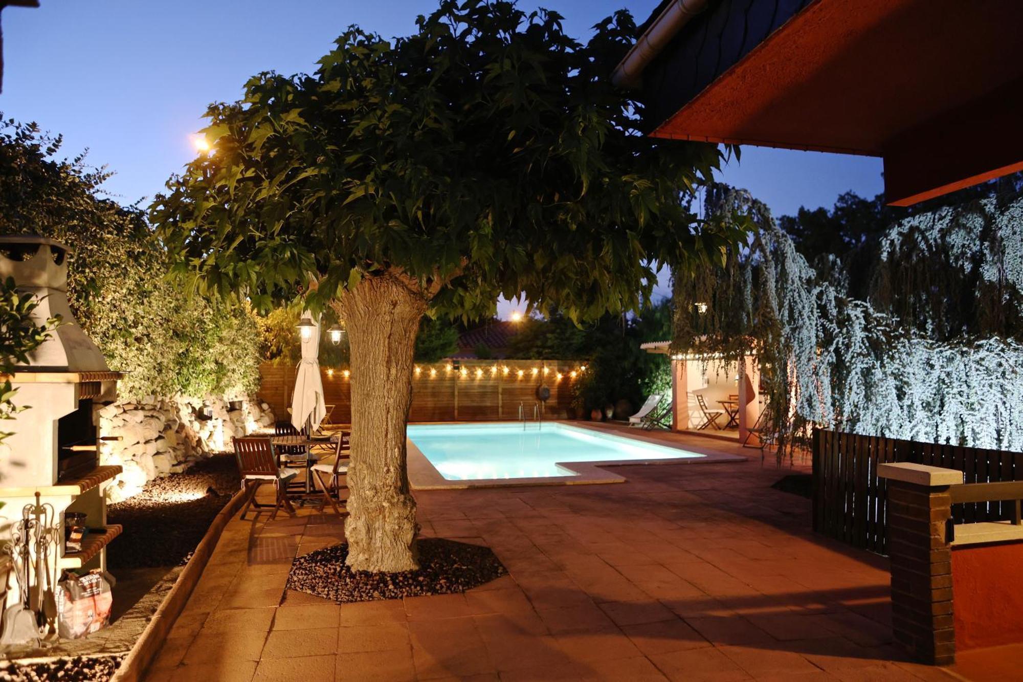 El Cedre Blau Vivienda Con Piscina En Granollers Villa Exterior foto